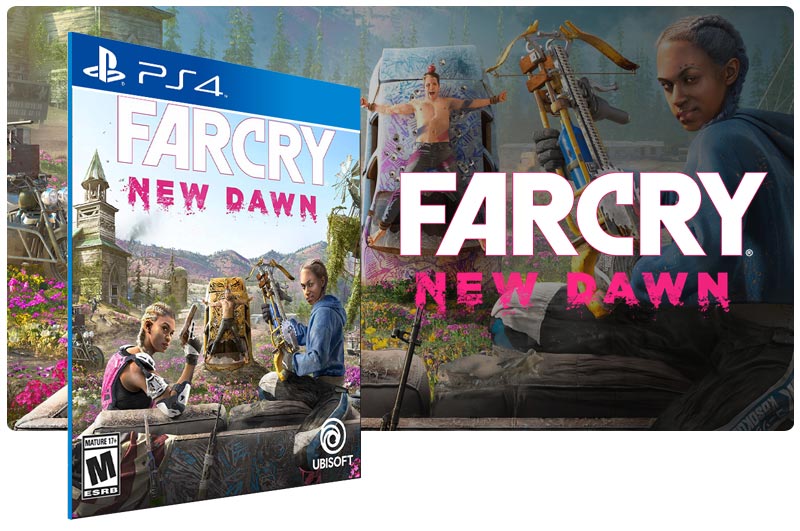 Banner do game Far Cry New Dawn para PS4