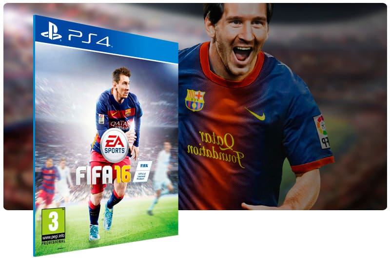 Banner do game Fifa 16 para PS4