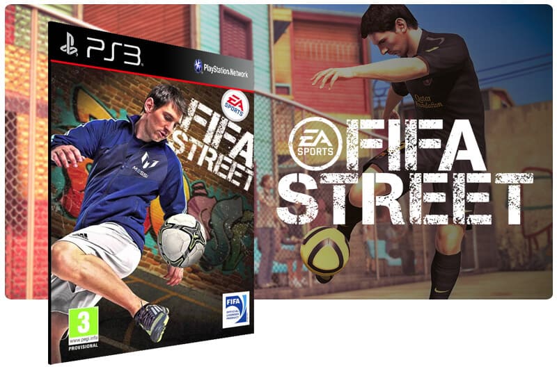 Banner do game Fifa street para PS3