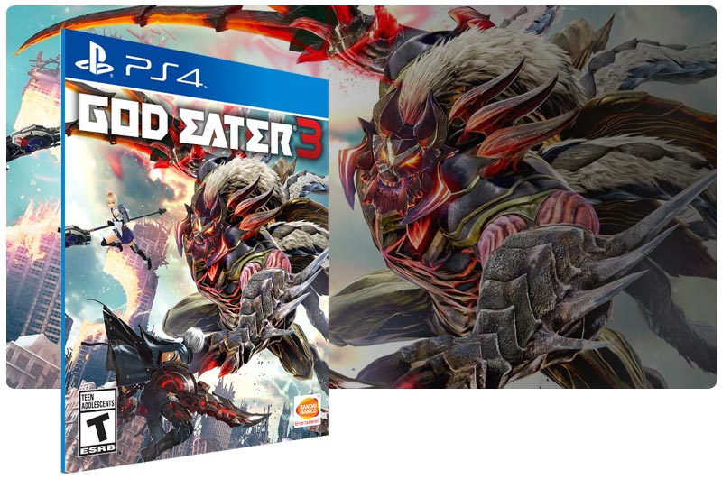 Banner do game GOD EATER 3 para PS4