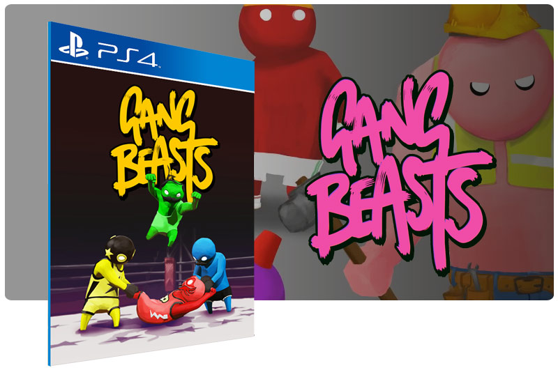 Banner do game Gang Beasts para PS4
