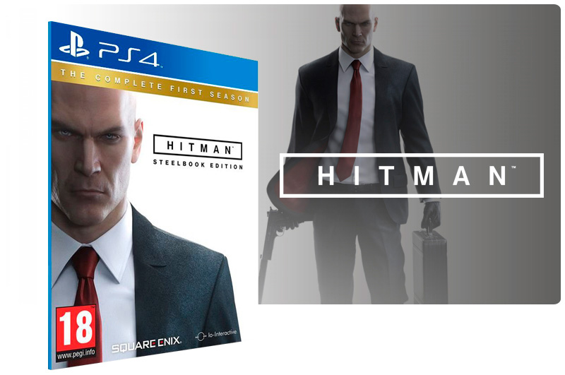 Banner do game Hitman The Complete First Season para PS4