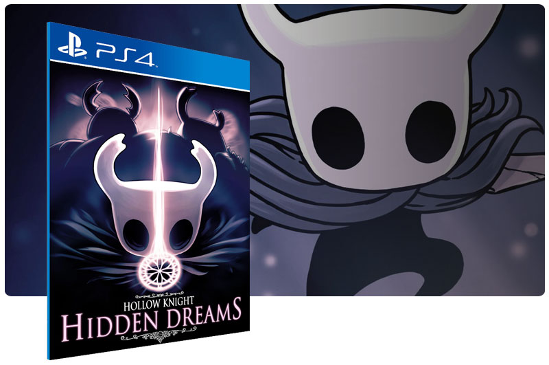 Banner do game Hollow Knight Voidheart Edition para PS4
