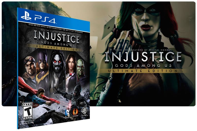 Banner do game Injustice Gods Among Us Ultimate Edition para PS4