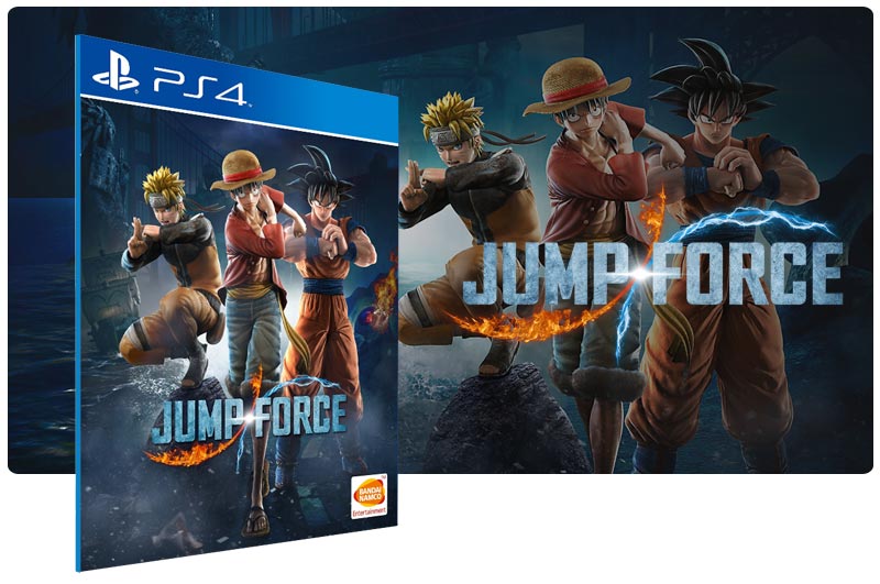 Banner do game JUMP FORCE para PS4