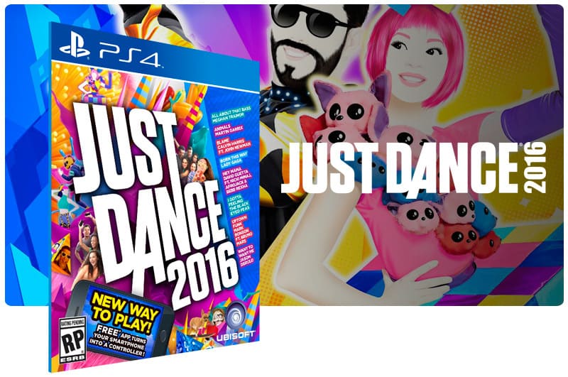Banner do game Just Dance 2016 para PS4