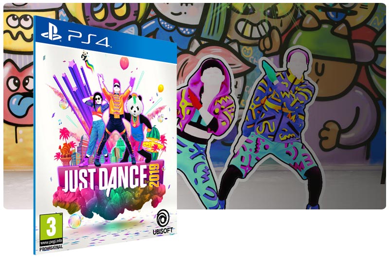 Banner do game Just Dance 2019 para PS4