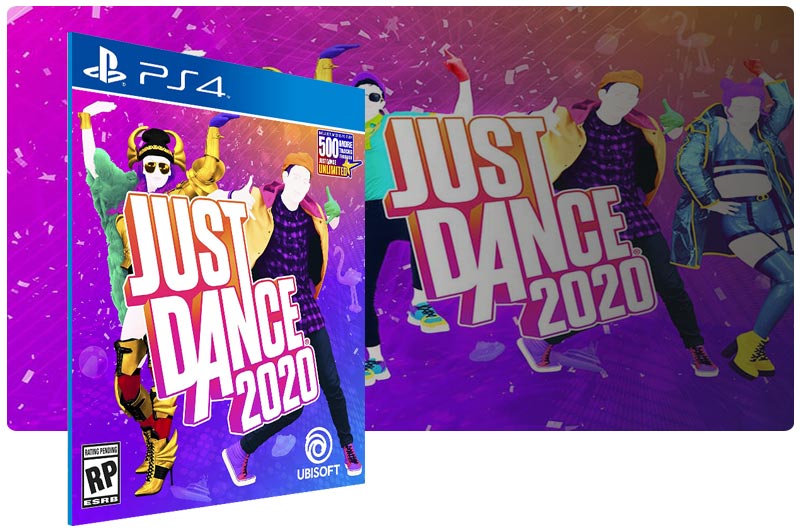 Banner do game Just Dance 2020 para PS4