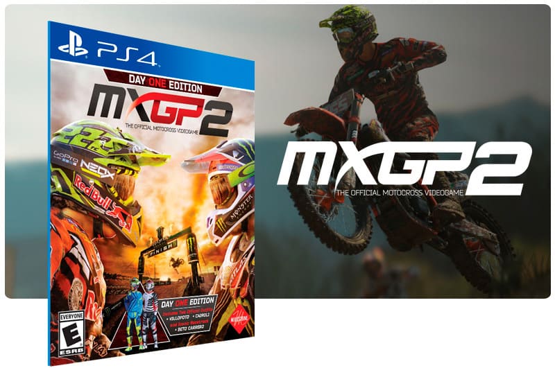 Banner do game MXGP 2 The Official Motocross Videogame para PS4