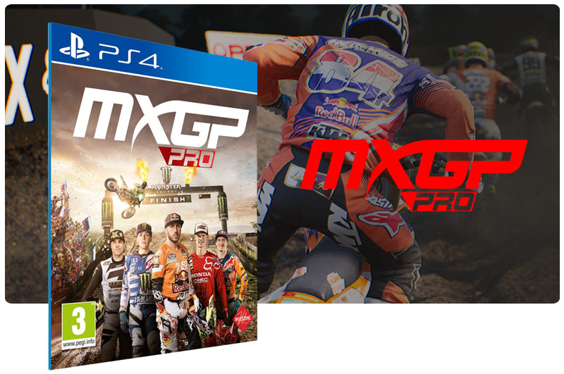 Banner do game MXGP PRO para PS4