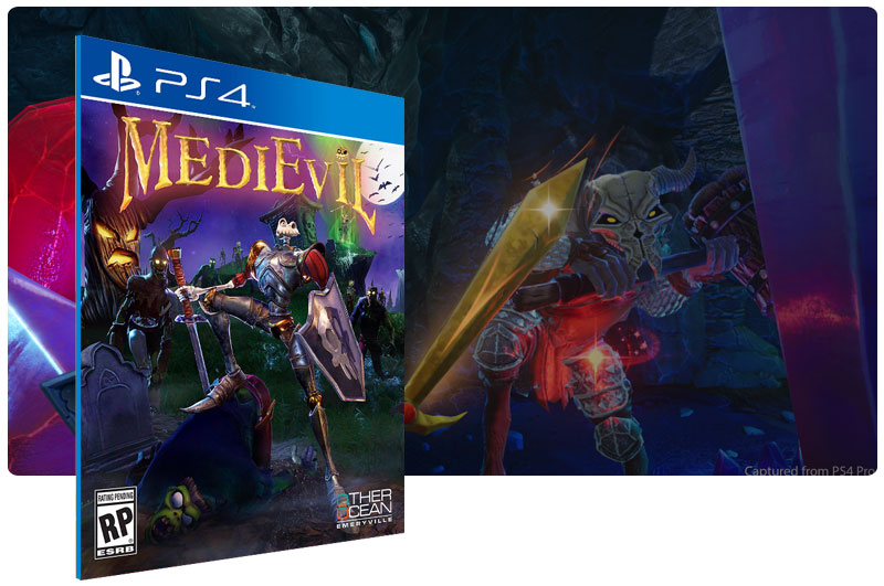 Banner do game MediEvil para PS4