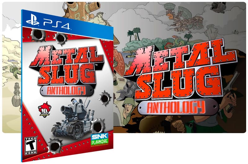 Banner do game Metal Slug Anthology para PS4