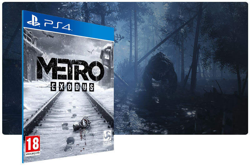 Banner do game Metro Exodus para PS4