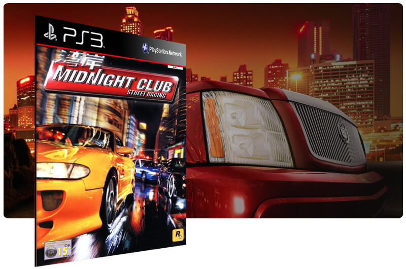 Banner do game Midnight Club (Ps2 Classic) para PS3