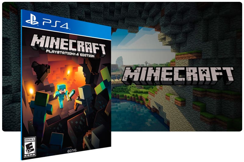 Minecraft ps4 psn midia digital - MSQ Games