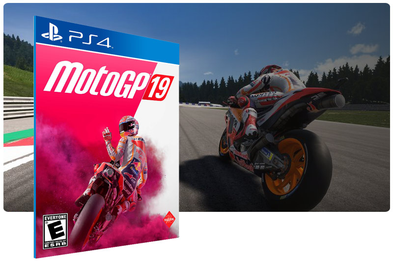 Banner do game MotoGP 19 para PS4