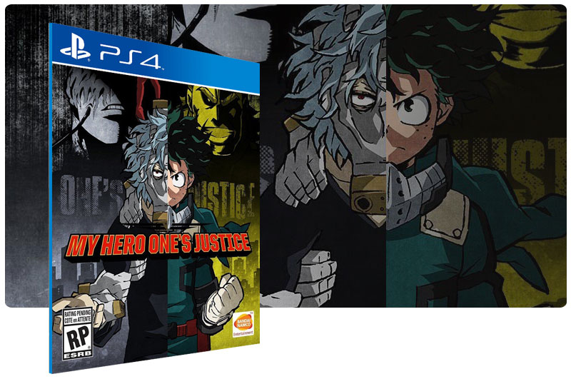 Banner do game My Hero Ones Justice para PS4