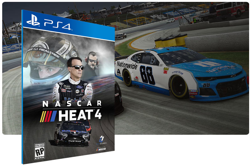 Banner do game NASCAR Heat 4 para PS4