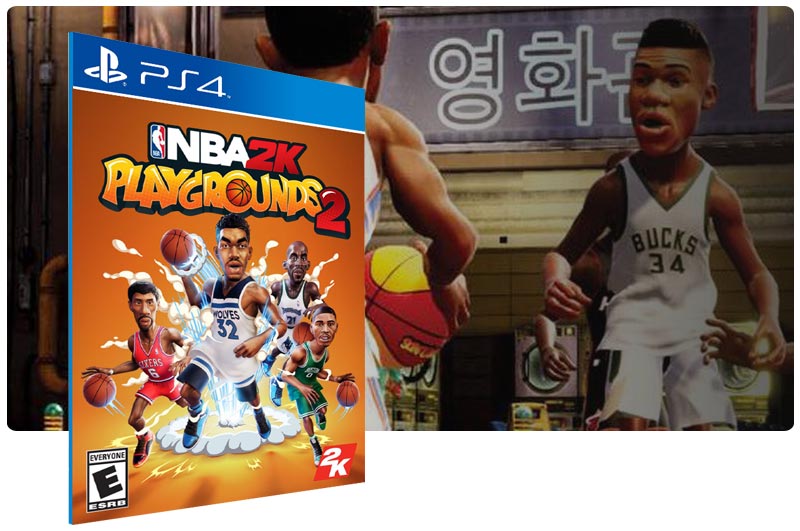 Banner do game NBA 2K Playgrounds 2 para PS4