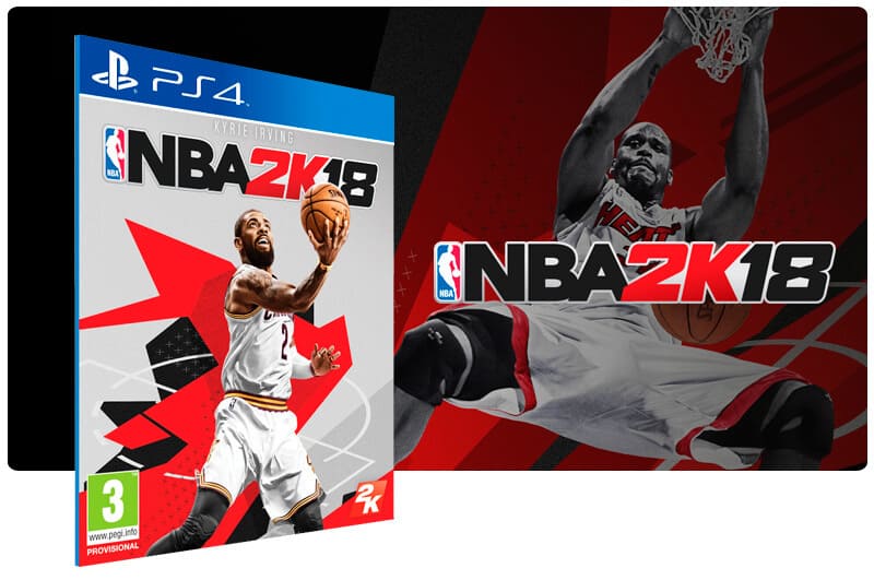 Banner do game NBA 2K18 para PS4