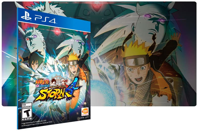 Banner do game Naruto Shippuden: Ultimate Ninja Storm 4 para PS4