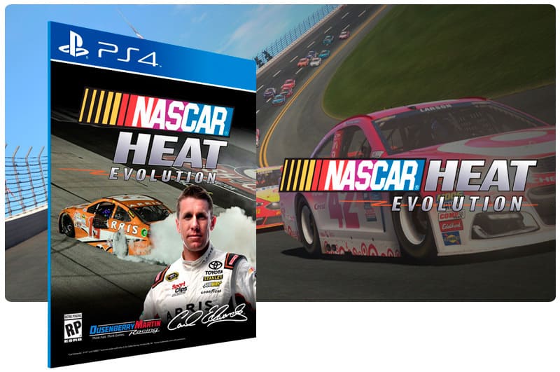 Banner do game Nascar Heat Evolution para PS4