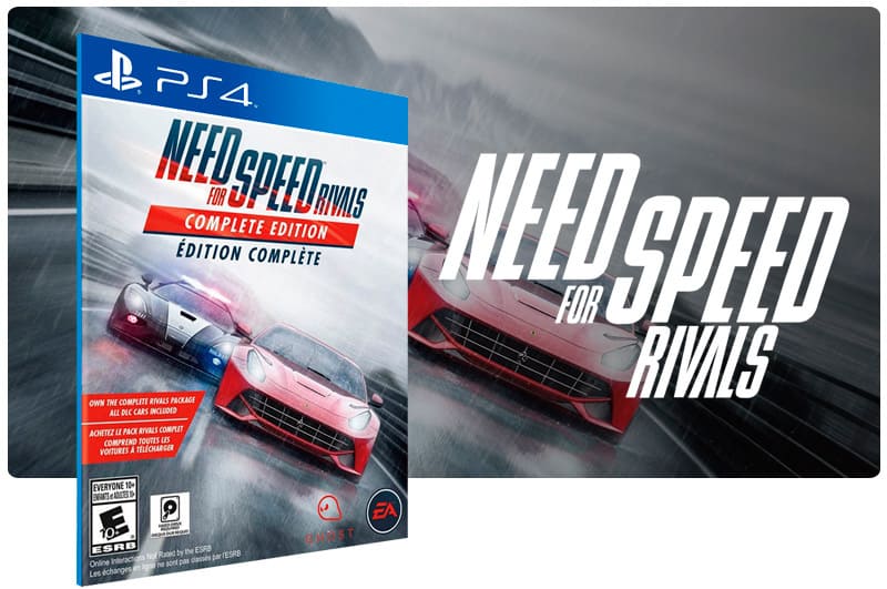 JOGO NEED FOR SPEED RIVALS - PS4 (USADO)