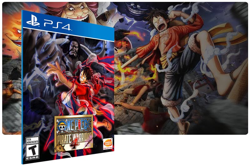 Banner do game ONE PIECE: PIRATE WARRIORS 4 para PS4