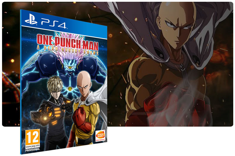 Banner do game ONE PUNCH MAN: A HERO NOBODY KNOWS para PS4