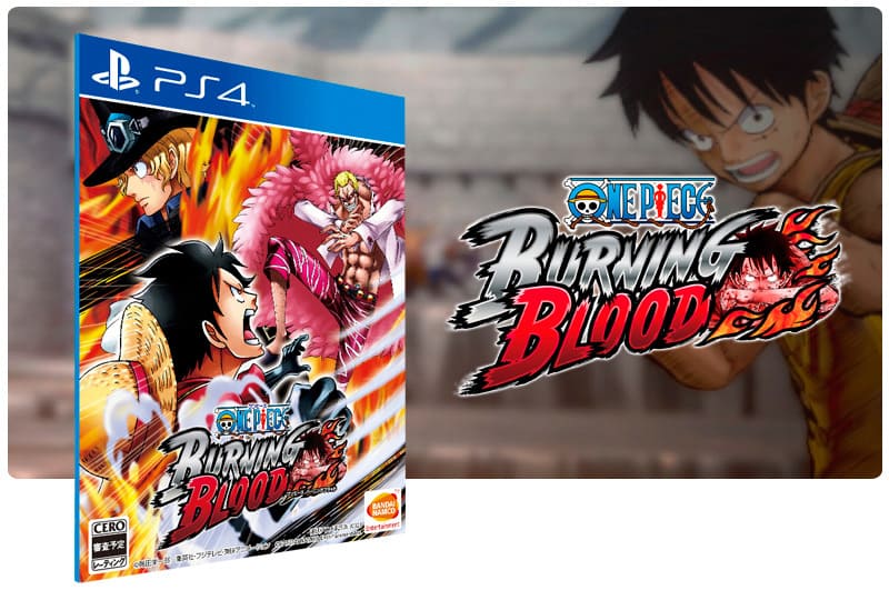 Banner do game One Piece Burning Blood para PS4