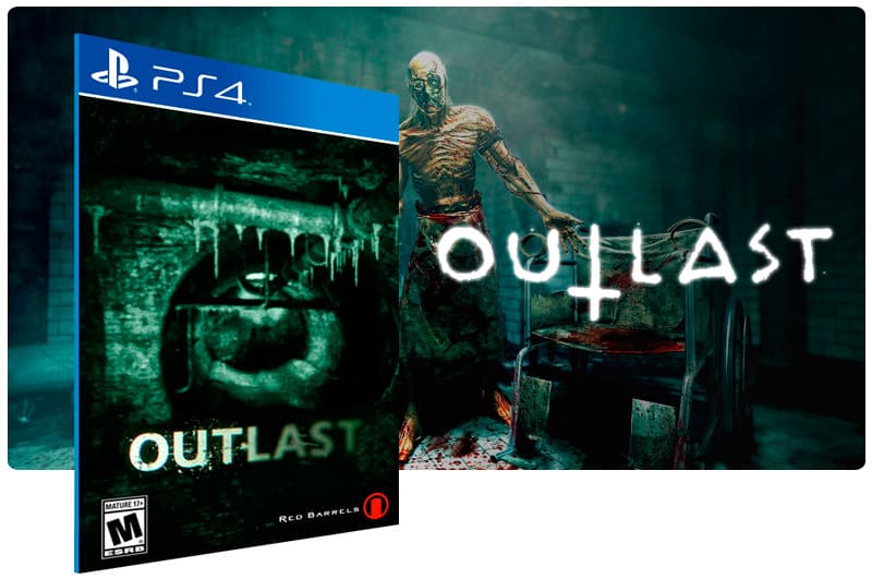 Banner do game Outlast para PS4