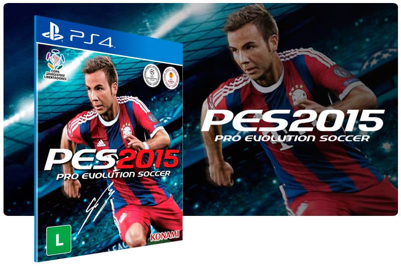 Banner do game Pes 15 para PS4