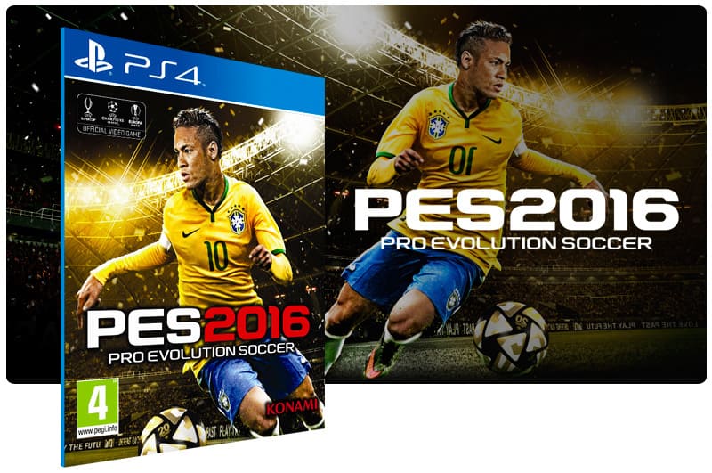 Banner do game Pes 16 para PS4