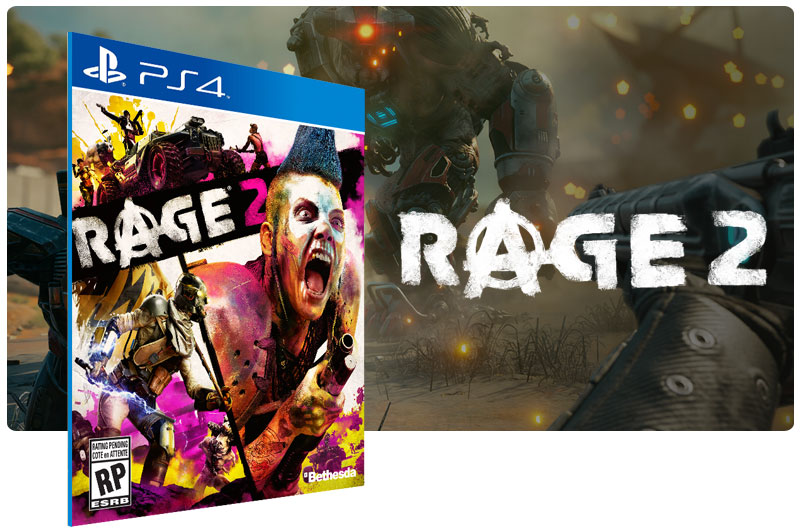 Banner do game RAGE 2 para PS4