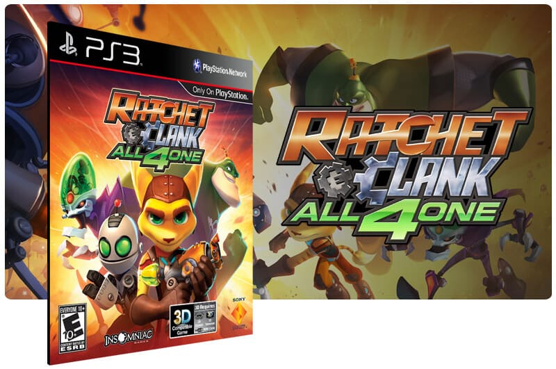 RATCHET & CLANK: ALL 4 ONE / PS3 / PSN MÍDIA DIGITAL - VSPlaystore