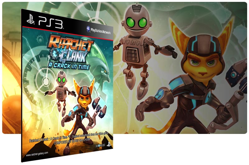 Banner do game Ratchet & Clank Future A Crack in Time para PS3