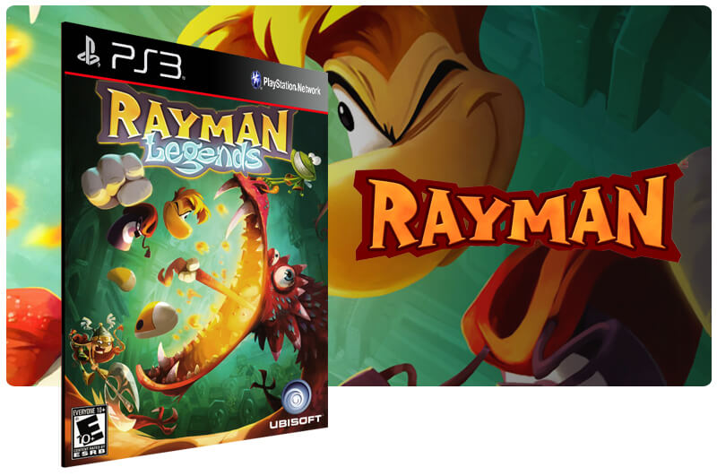 Banner do game Rayman Legends para PS3