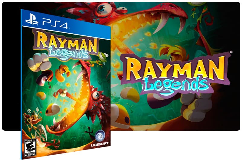 Banner do game Rayman Legends para PS4