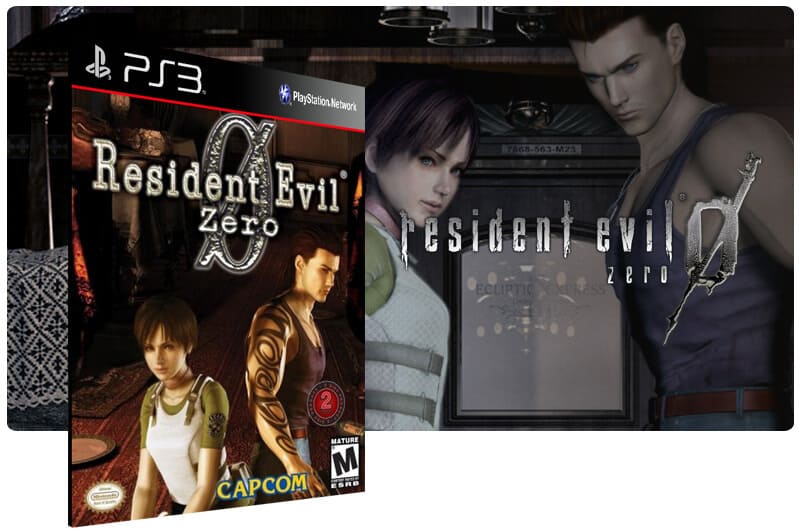 Banner do game Resident Evil 0 para PS3