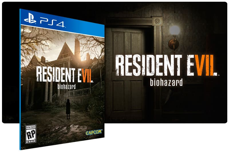 Banner do game Resident Evil 7 Biohazard para PS4