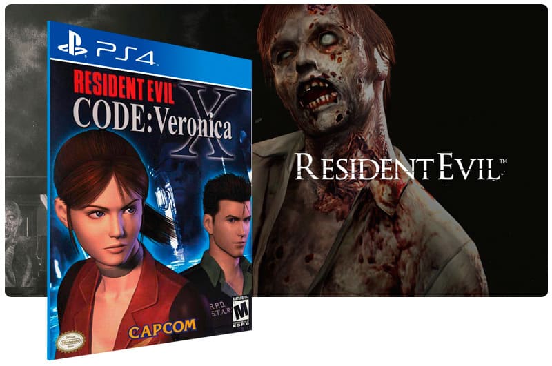 Banner do game Resident Evil Code: Veronica X para PS4