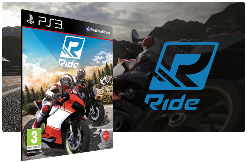 Ride, Xbox 360, Mídia Digital