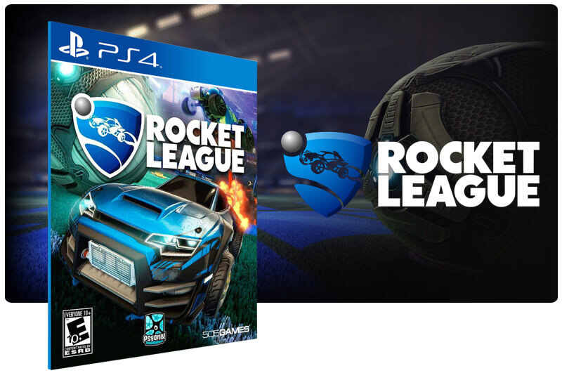 Banner do game Rocket League para PS4