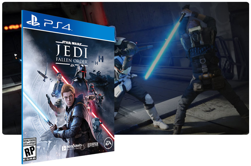 Banner do game STAR WARS Jedi: Fallen Order para PS4