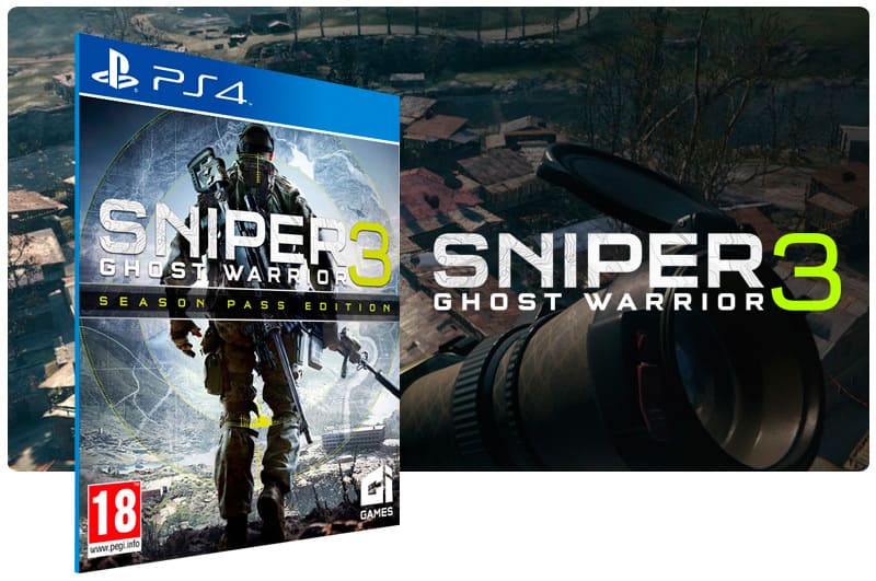 Banner do game Sniper Ghost Warrior 3 Season Pass Edition para PS4