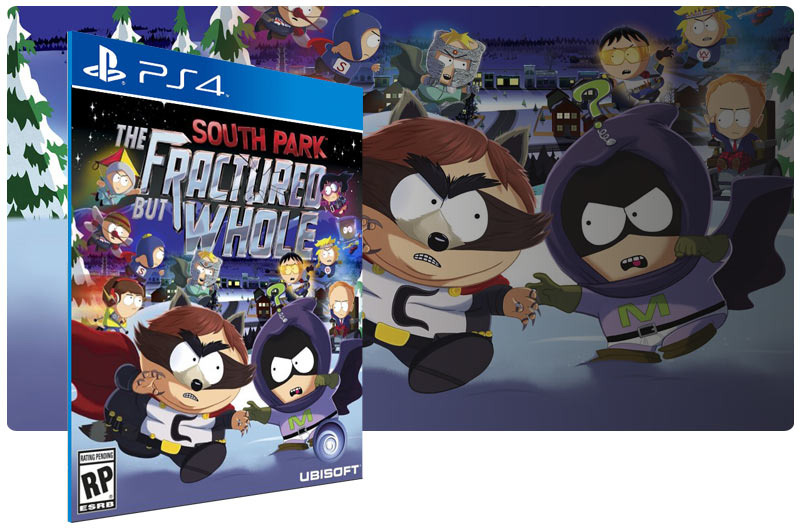 Banner do game South Park The Fractured but Whole para PS4