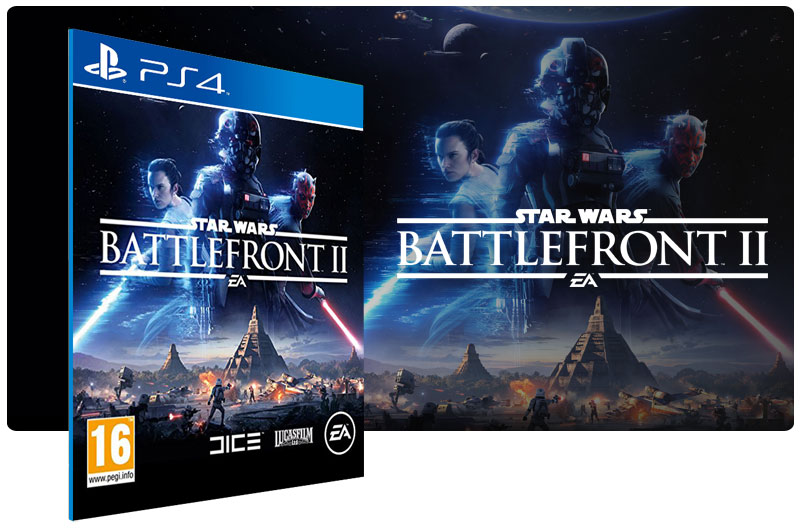 Banner do game Star Wars Battlefront 2 para PS4