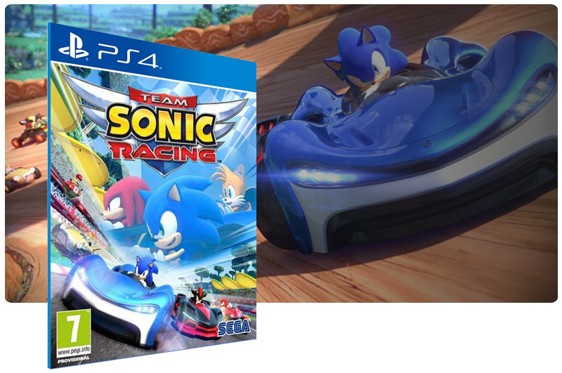 Sonic Team Racing + Sonic Mania - Corrida e Aventura - Ps4 Midia