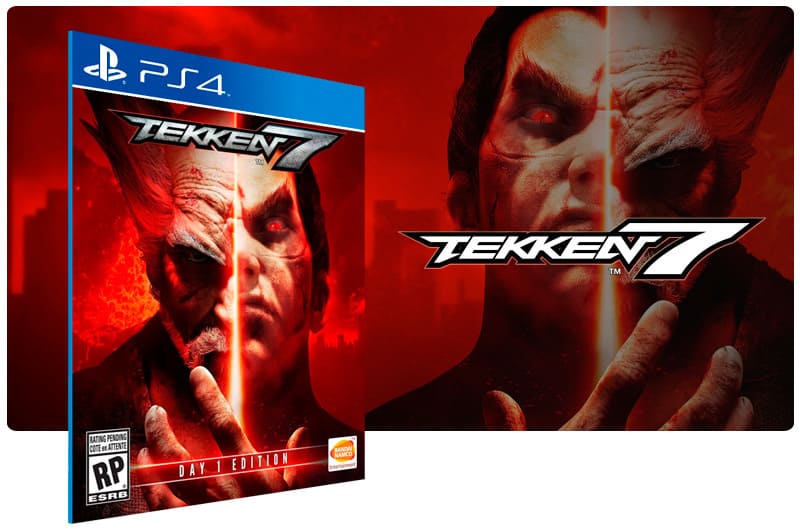 Banner do game Tekken 7 para PS4