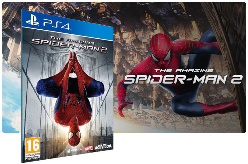 Banner do game The Amazing Spider Man 2 para PS4